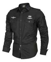 Comprar Camisas Militares De Algodón Duro, Camisas Tácticas For Hom