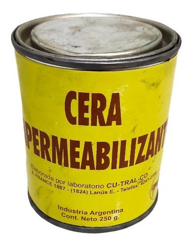 Cera Impermeabilizante Para Cueros Botas Riendas Cutralco