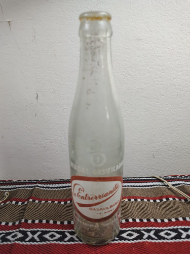Botella Antigua Gaseosa La Entrerrianita 