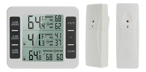20 Termómetro Refrigerador Medidor De Temperatura Monitor