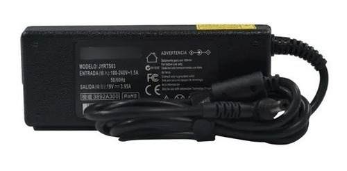 Cargador Para Toshiba 19v 4.7a 90w 55x25 P/neg