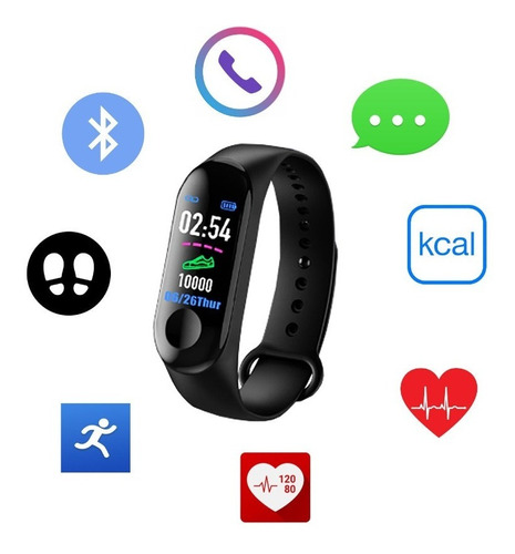 Elegante Smartband Deportivo Reloj Hombre Y Mujeres 