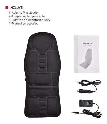 Asiento Masajeador Cervical Espalda Wolke Infinity Cosmic - Tienda