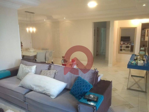 Imagem 4 de 29 de Apartamento Com 3 Dormitórios À Venda, 145 M² Por R$ 583.000 - Canto Do Forte - Praia Grande/sp - Ap3339
