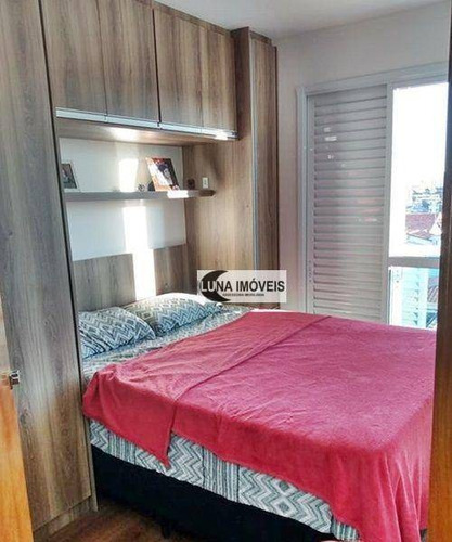 Imagem 11 de 15 de Cobertura Com 2 Dormitórios À Venda, 90 M² Por R$ 410.000,00 - Jardim Cambuí - Santo André/sp - Co0144