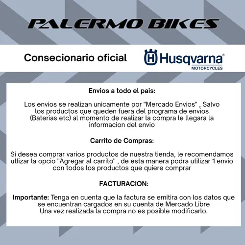 Mud Grips Puños Para Barro Husqvarna Te Tc Fe Palermo Bikes