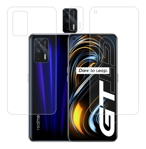 Micas Hidrogel Delantera, Trasera Realme Gt 5g + Mica Cámara