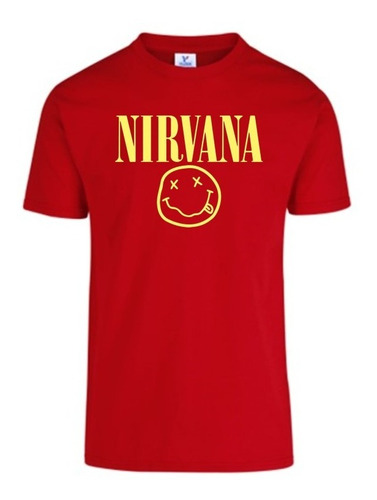 Playera Nirvana Concierto Rock Moda Hombre Casual!!
