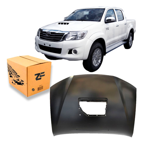 Capot / Toyota Hilux / 2012-2015 / Con Hoyo Turbo