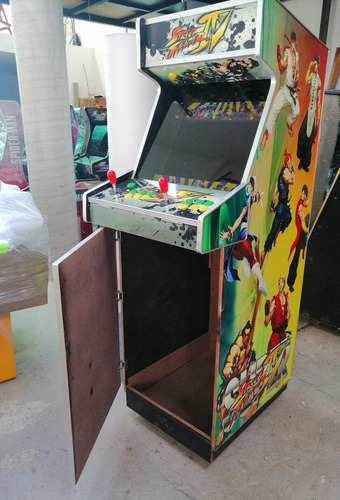 Mueble Arcade Para Fribogar Con Pantalla Y Accesorios No Cpu (Usado)