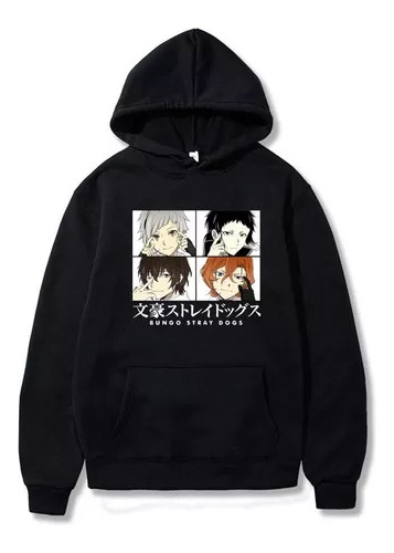 Buzo Canguro Bungou Stray Dog Harajuku Dazai Osamu C Unisex