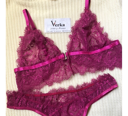 Conjunto De Lenceria Kyra. Verka Lenceria 