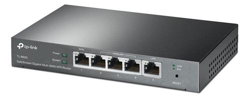 Roteador Multi-wan Gigabit Safestream Tl-r605 Cinza Tp-link 220v