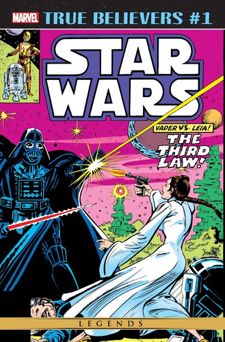 True Believers Star Wars Darth Vader Vs Leia Marvel Comics