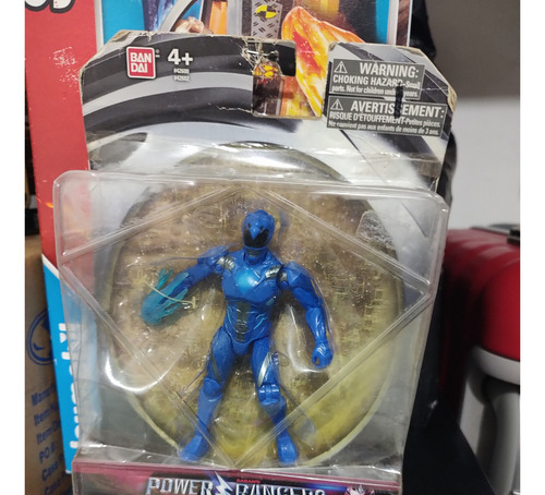 Power Rangers The Movie Figura Blue Ranger 2016 (Usado)
