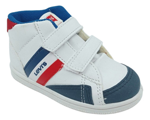 Tenis Levi ´s Niño(a) Blanco Peques Original 12 Al 16