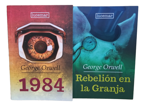 Libros 1984 Y Rebelión En La Granja - George Orwell X 2