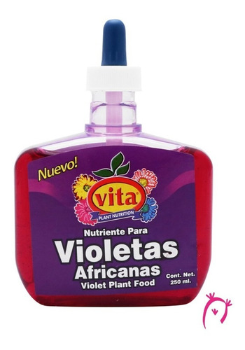 Violetas Africanas Fertilizante Líquido Gotero De 250ml
