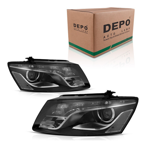 Par Farol Audi Q5 2009 2010 2011 2012 Xenon Led