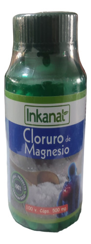 Cloruro De Magnesio 100 Capsulas De 500 Mg 