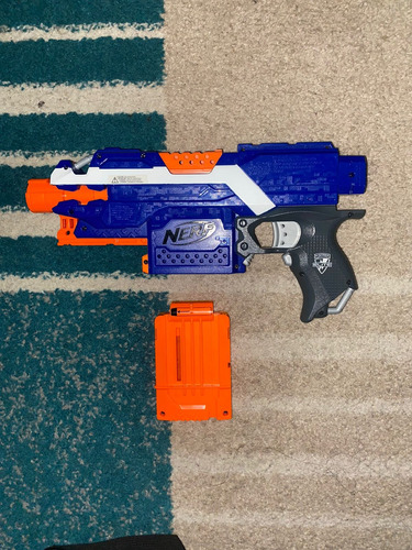 Nerf Elite N-strike Automatica Con Cargador