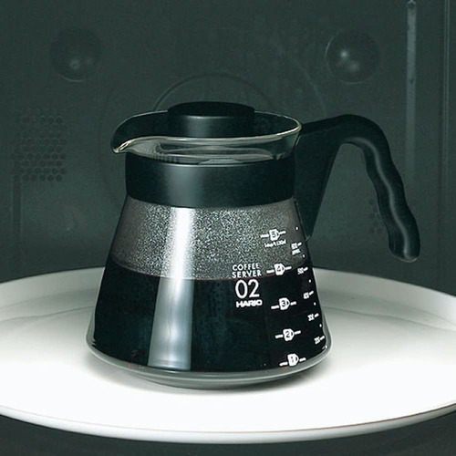 Imagen 3 de 4 de Hario V60 Jarra Servidora Range Server 700 Ml Negra/ Vcs-02b