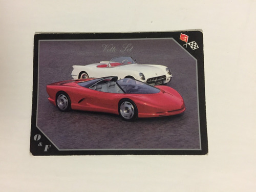 Tarjeta / Original & Futuristic / Trading Cards / Corvette