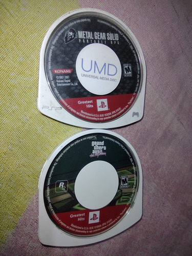 Gta Vice City Stories-megal Gear Portable Ops Psp Solo Umds