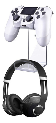 Soporte Acrílico Para Auriculares Gamepad Rack, Soporte Para