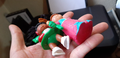 1992 O.a.a. 2 Cabbage Patch Figures 8.5 Cms (Usado)