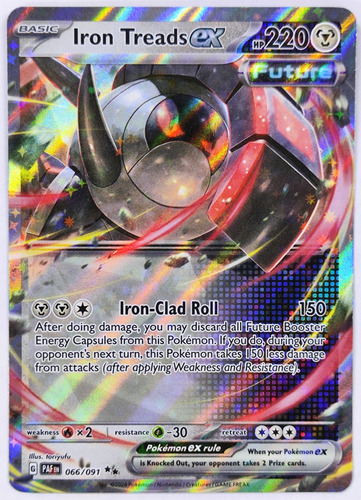 Iron Treads Ex 066 Paldean Fates Pokémon Tcg 
