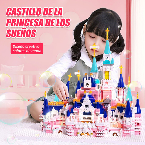 Juego De Bloques De Construcción Del Castillo De Ensueño