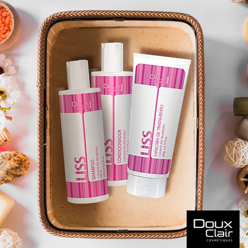 Shampoo No Frizz Pós Progressiva Manutenção Liso Doux Clair