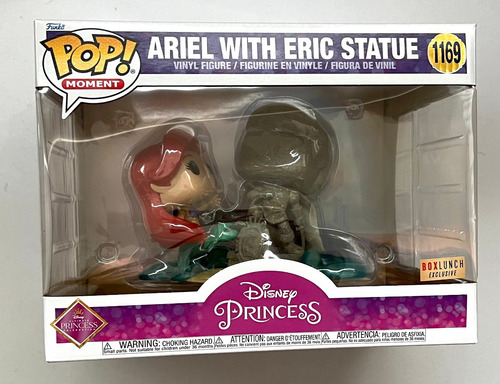 Funko Pop Ariel Eric Statue Moment Disney Mermaid 1169 Siren