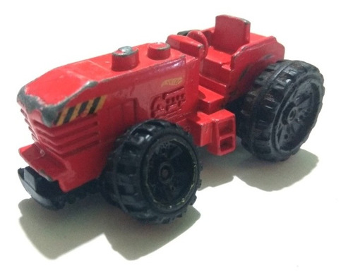 Hot Wheels Tractor Rojo Granja 