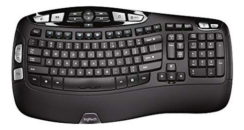 Teclado Logitech K350 Inalámbrica De Onda Con La Unificación