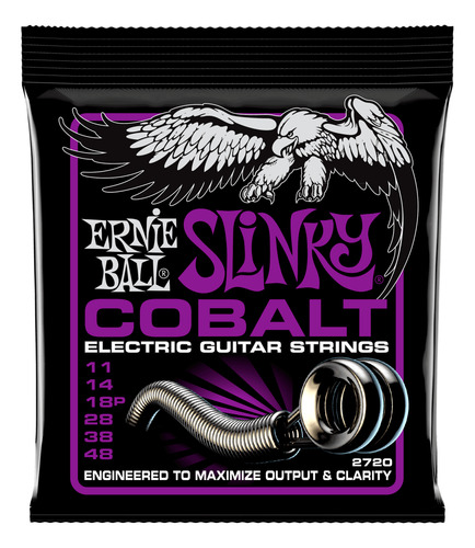 Cuerdas Ernie Ball Power Slinky Cobalt 11-48