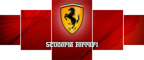 Cuadro Decorativo Formula Uno F1 Ferrari Petronas Force 