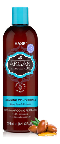 Hask Aceite Argán Shampoo + Acondicionador Pelo Seco 355 Ml