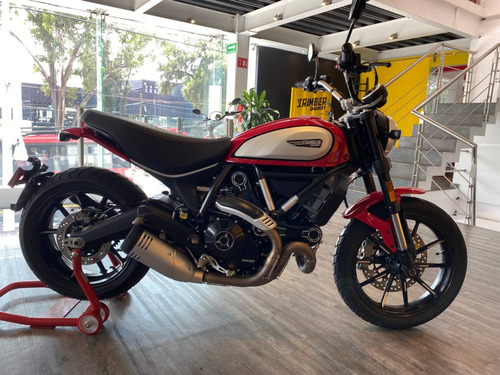 Scrambler Icon Red