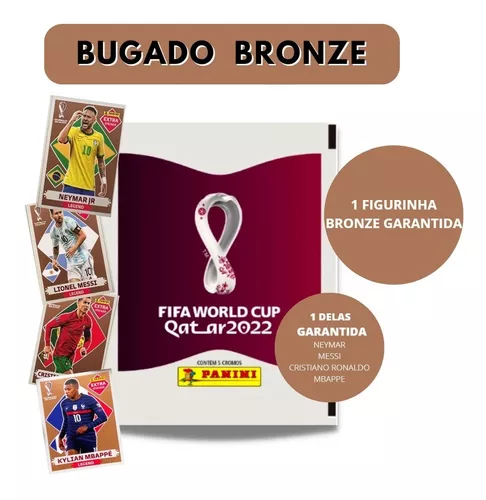 Pacote Bugado Legend Neymar Ouro Figurinha Original Panini