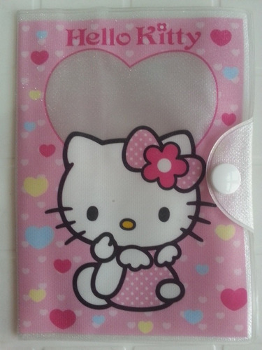 Estuche Pasaporte Hello Kitty