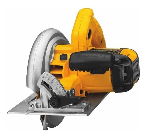 Imagen 2 de 3 de Sierra circular eléctrica DeWalt DWE575 7.25" 1800W amarilla 50Hz/60Hz 120V