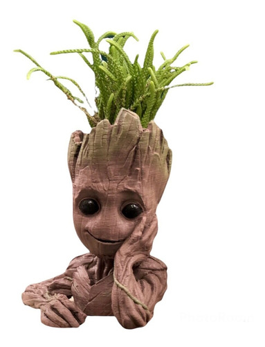 Baby Groot Maceta, Impresion 3d, 10cm, Lapicero, Souvenirs,