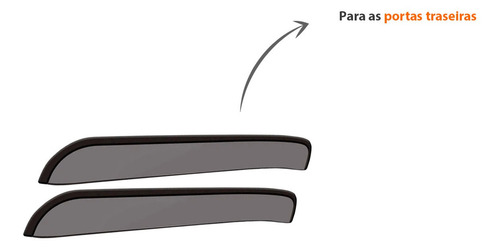 Calha Chuva Defletor Fumê Novo Civic 4p 2012 2013 2014 15 16