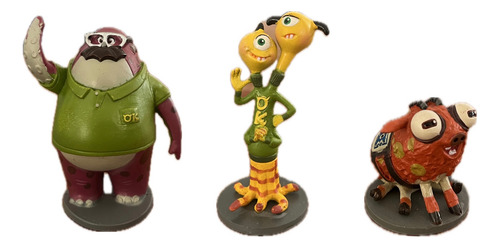Set De 14 Muñecos Monsters Inc. - Monsters University (Usado)