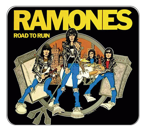 Mousepad Ramones Disco Musica Rock Personalizado Regalo 1268