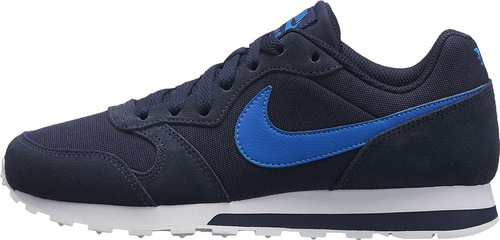 Tenis Nike Md Runner 2 Azul Marino Junior 22.5-25 Original