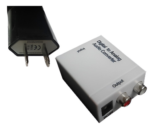 Spdif Señal Digital Toslink Óptico Coaxial Adaptador Convers