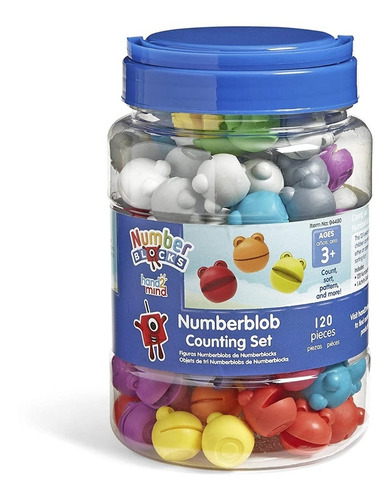 Hand2mind Numberblocks Juego Educativo Para Aprender Contar Color Multicolor